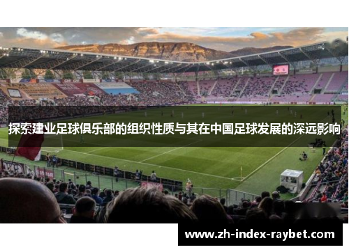 探索建业足球俱乐部的组织性质与其在中国足球发展的深远影响 探索建业足球俱乐部的组织性质与其在中国足球发展的深远影响